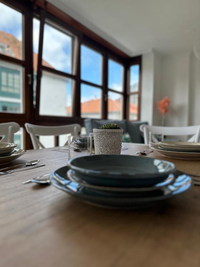 O Xaneiro Apartment Noia Bagian luar foto
