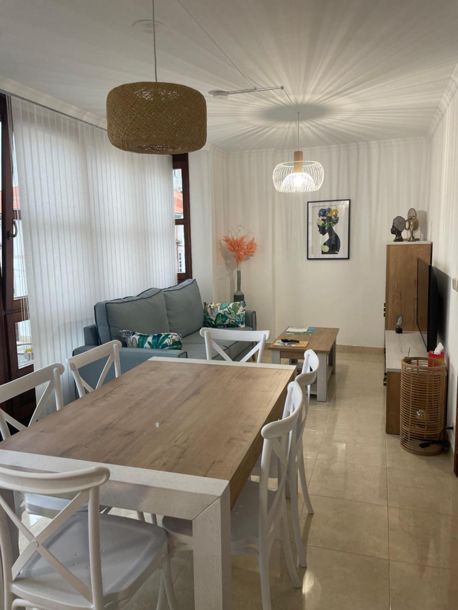 O Xaneiro Apartment Noia Bagian luar foto